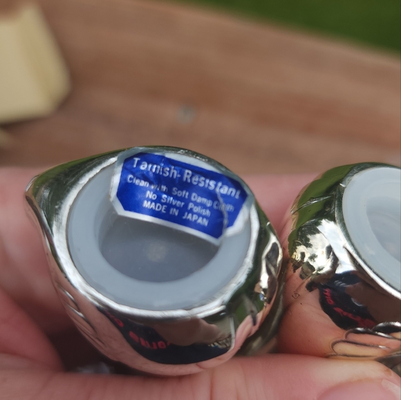 Wm A. Rogers Swan salt and pepper shakers silverplate - Picture 11 of 12